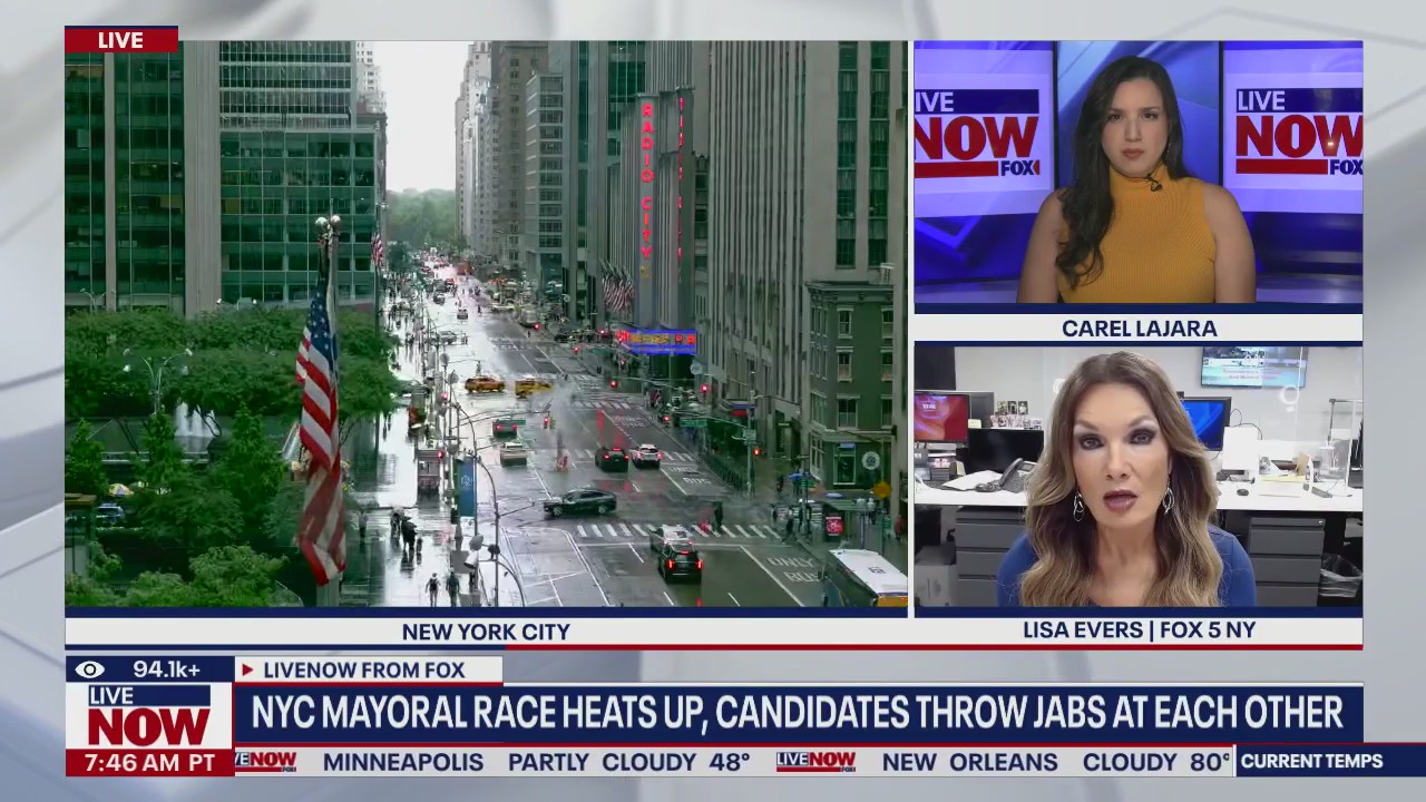 NYC mayoral candidates exchange jabs ahead of election