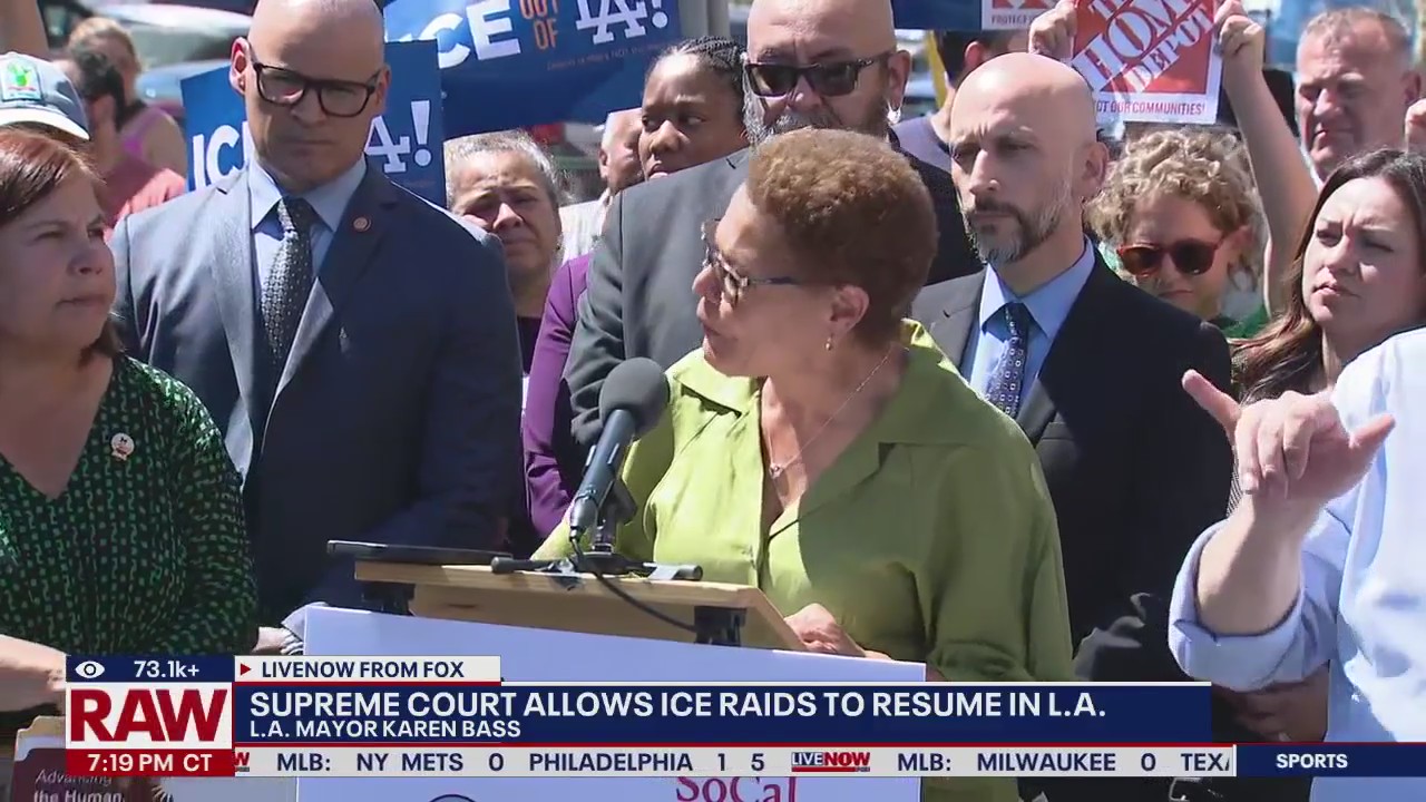 Supreme Court allows ICE raids to resume in L.A.