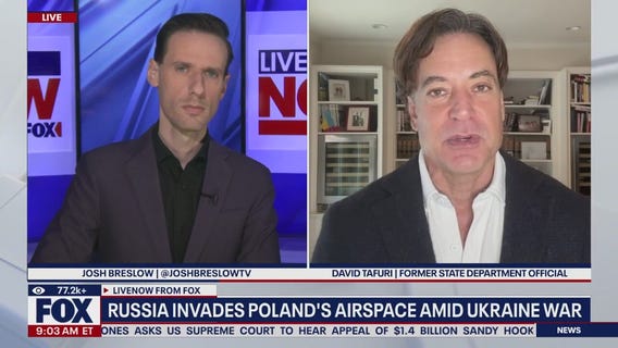 Russia invades Poland's airspace amid Ukraine war