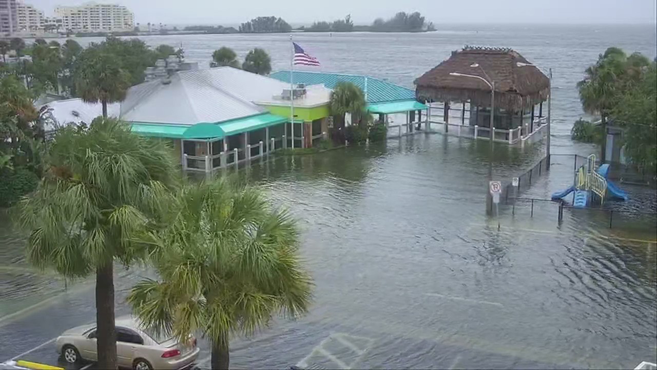 Hurricane Idalia floods Hudson Beach, Florida