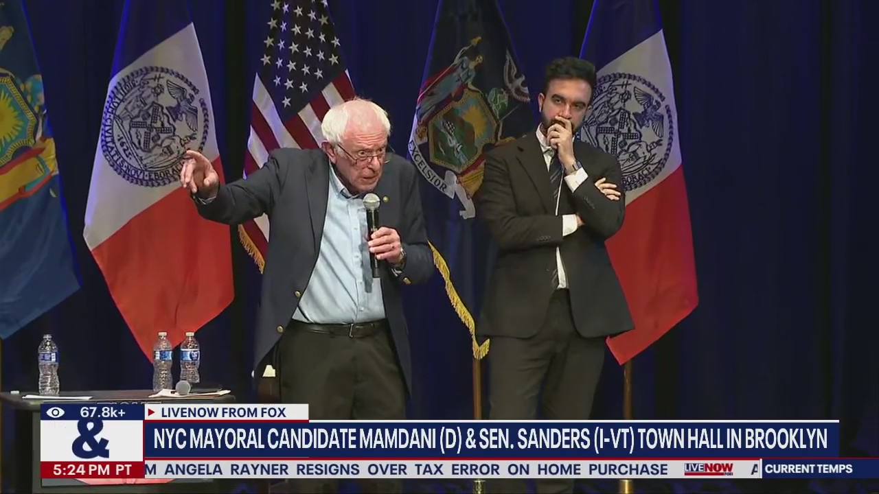 Zohran Mamdani & Sen. Sanders speaks in Brooklyn