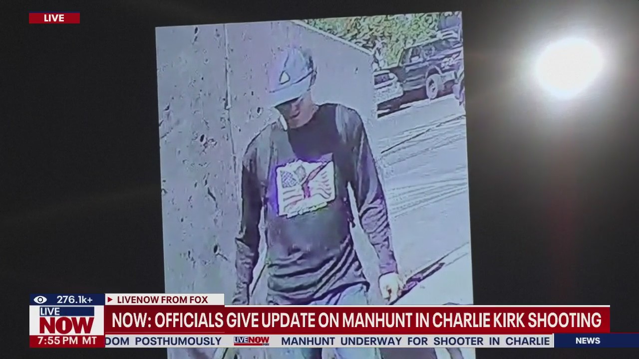 NEW VIDEO: Kirk shooting suspect jumps from roof