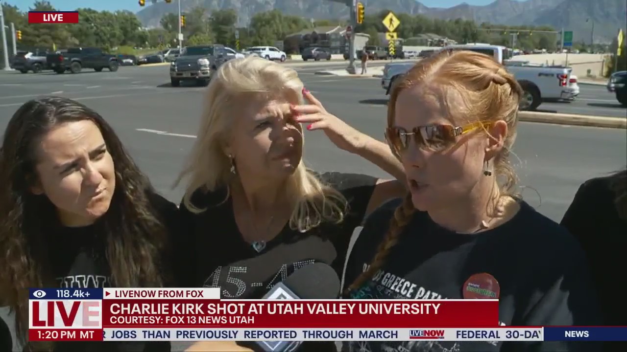 Witnesses describe Charlie Kirk shooting