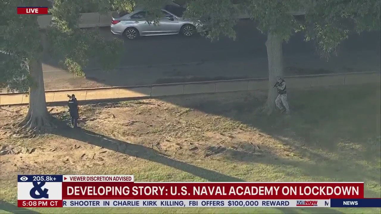 U.S. Naval Academy on lockdown due to "threat"