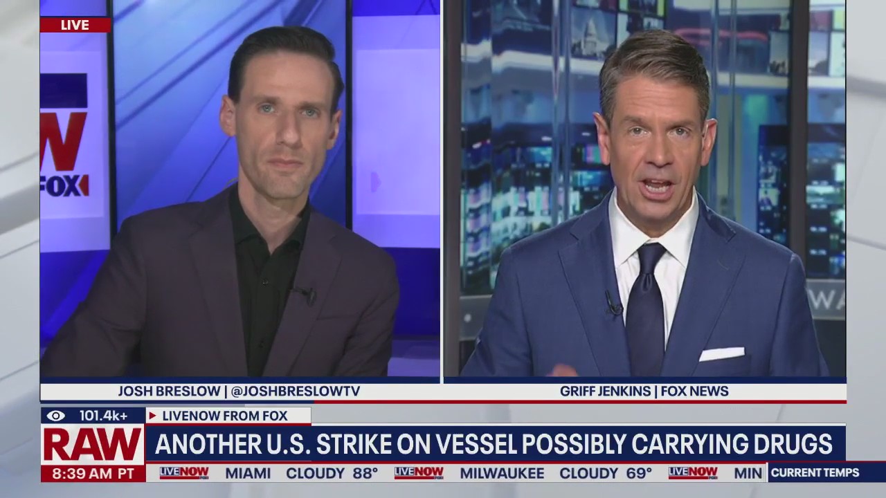 Another U.S. strike on vessel possibly carrying drugs