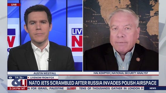 NATO jets scrambled after Russia invades Poland