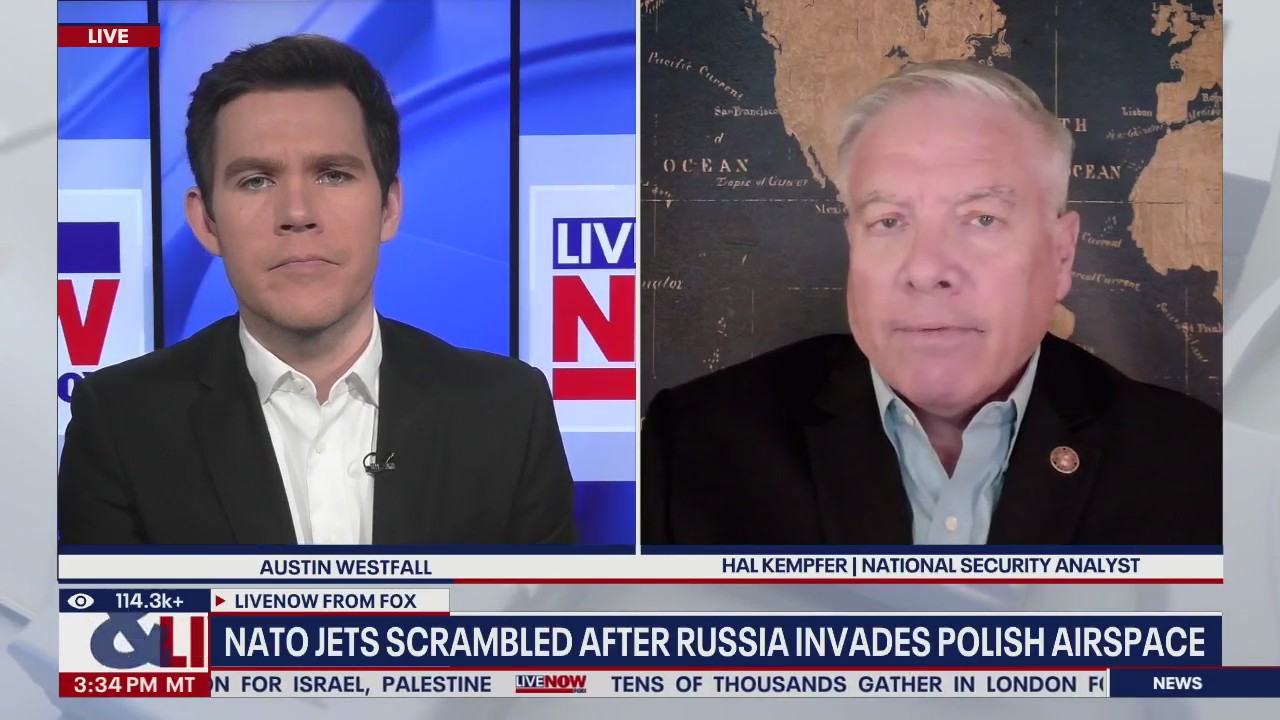 NATO jets scrambled after Russia invades Poland