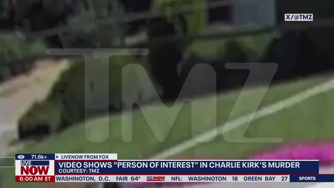Charlie Kirk manhunt grows as new video reveals escape route
