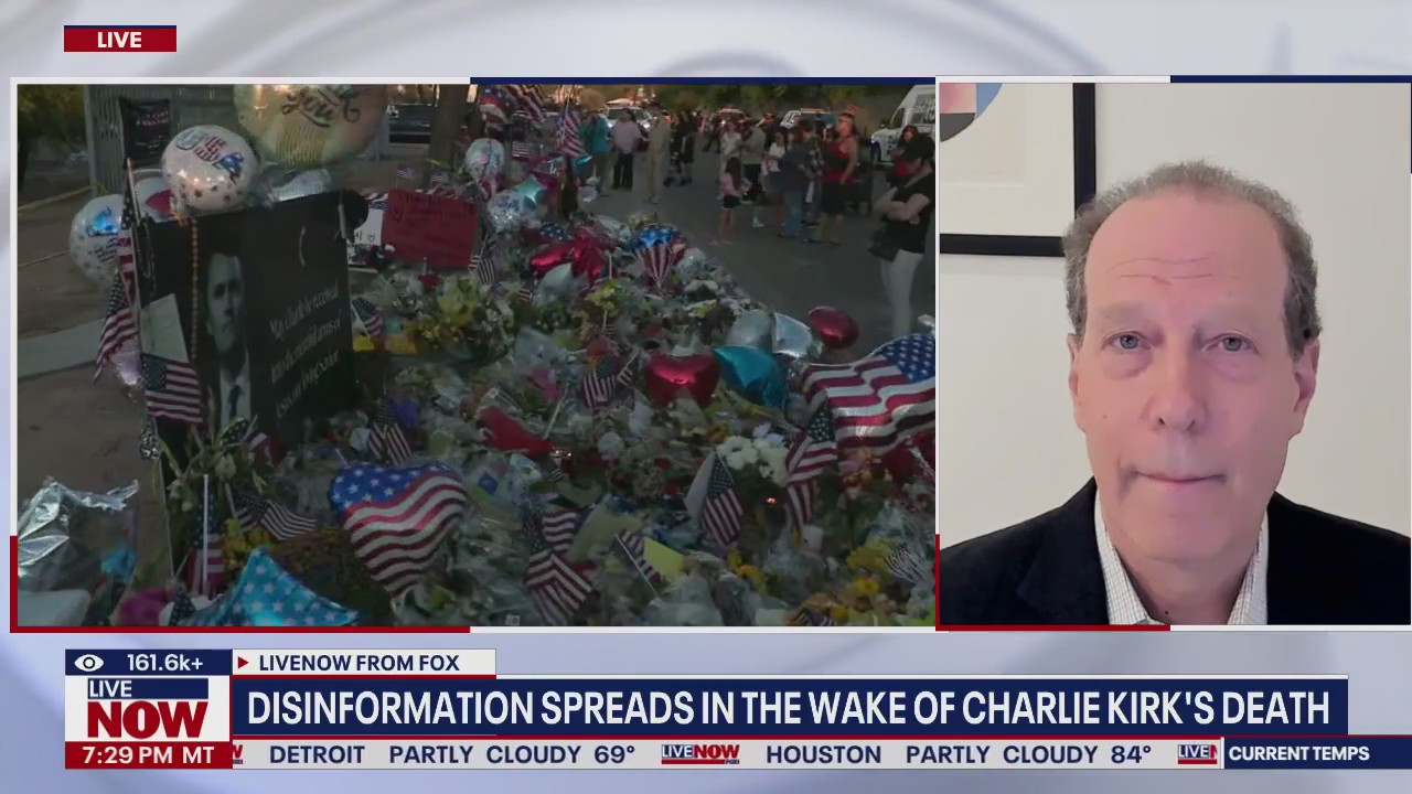 Disinformation spreads in wake of Charlie Kirk death