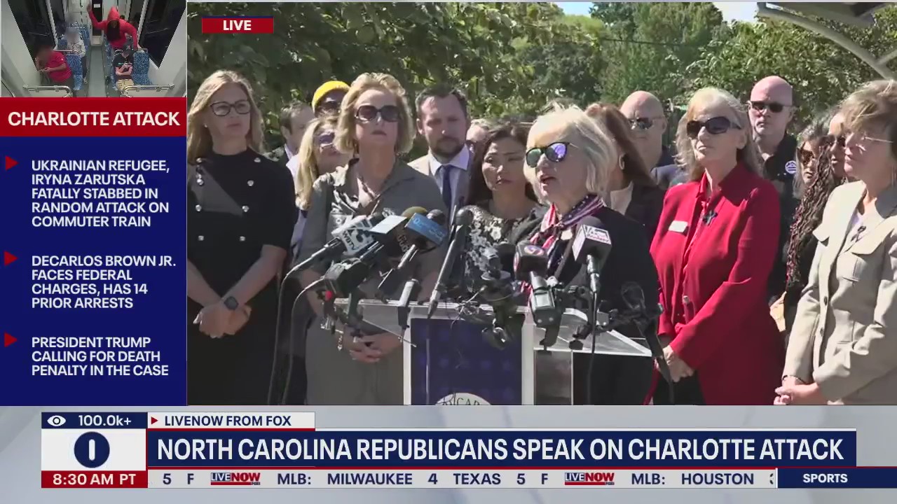 North Carolina Republicans speak on Charlotte attack