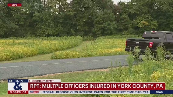 Multiple officers injured in Pennsylvania: report