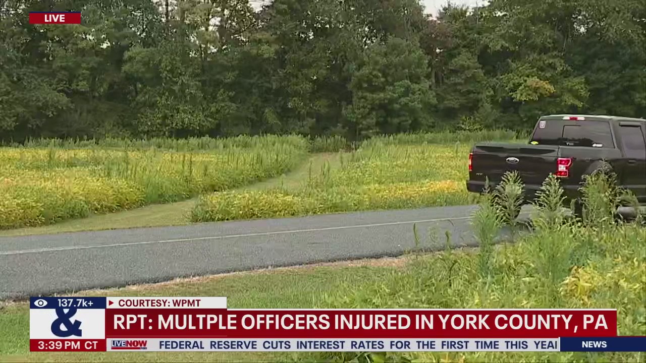 Multiple officers injured in Pennsylvania: report