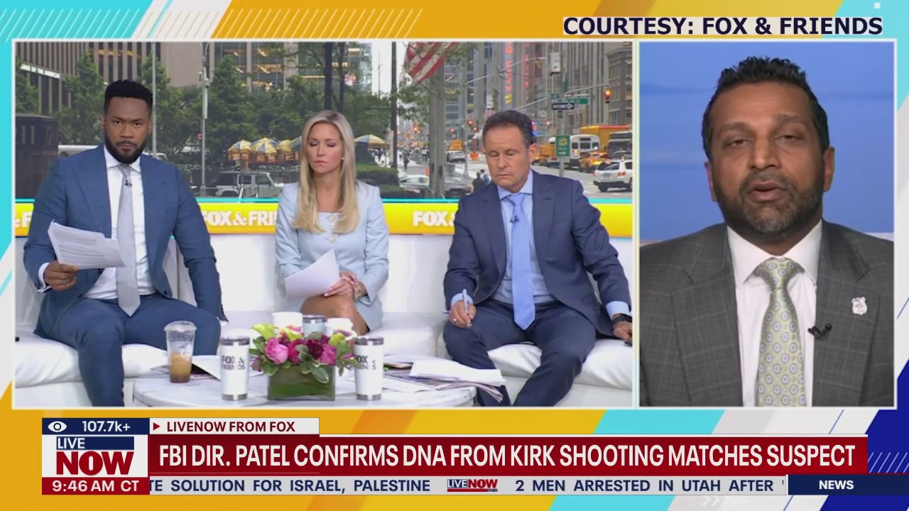 FBI Director Patel on Charlie Kirk shooting