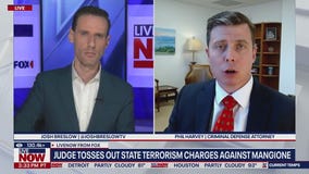 Judge dismisses terrorism charges against Mangione