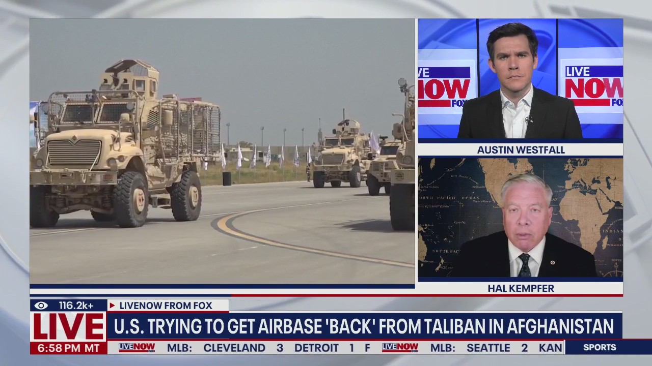 U.S. trying to get airbase 'back' from Taliban