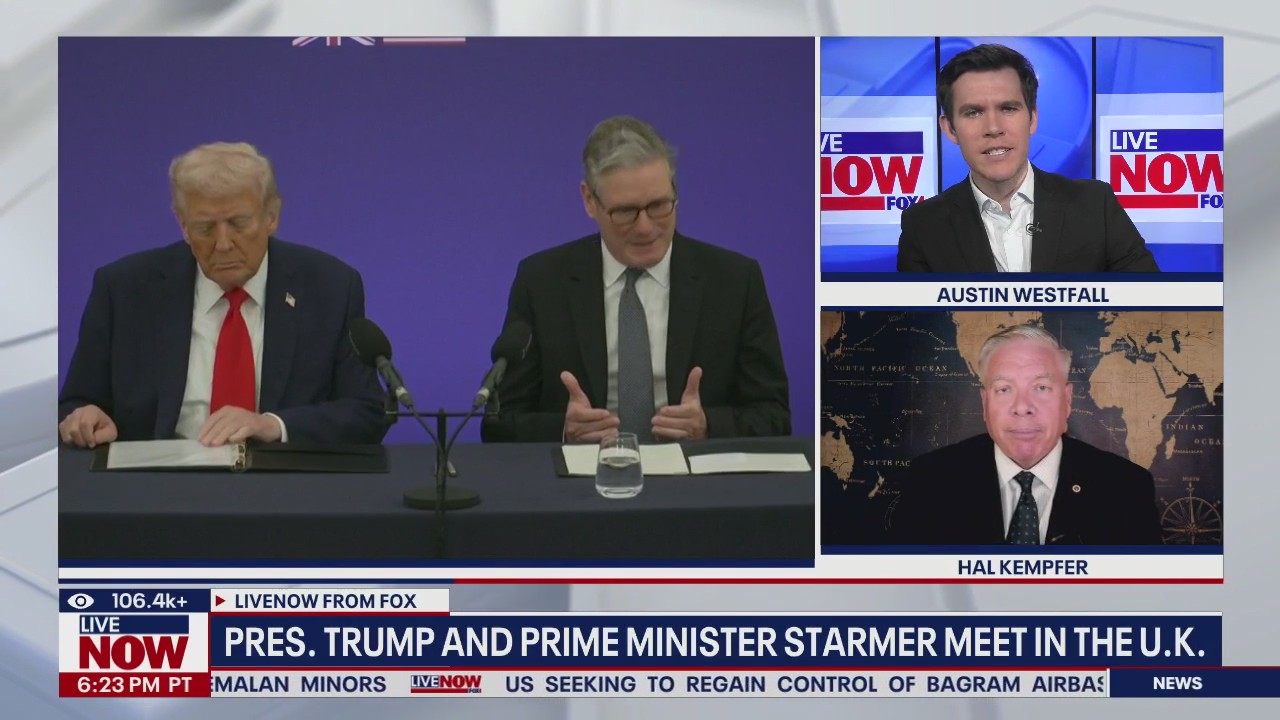 Recap: President Trump and British PM meet in U.K.