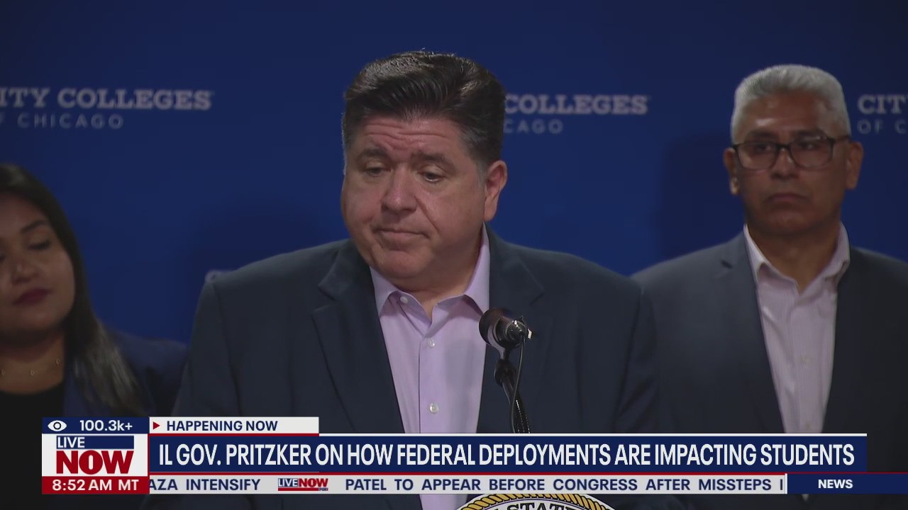 Pritzker on federal deployment impact on students