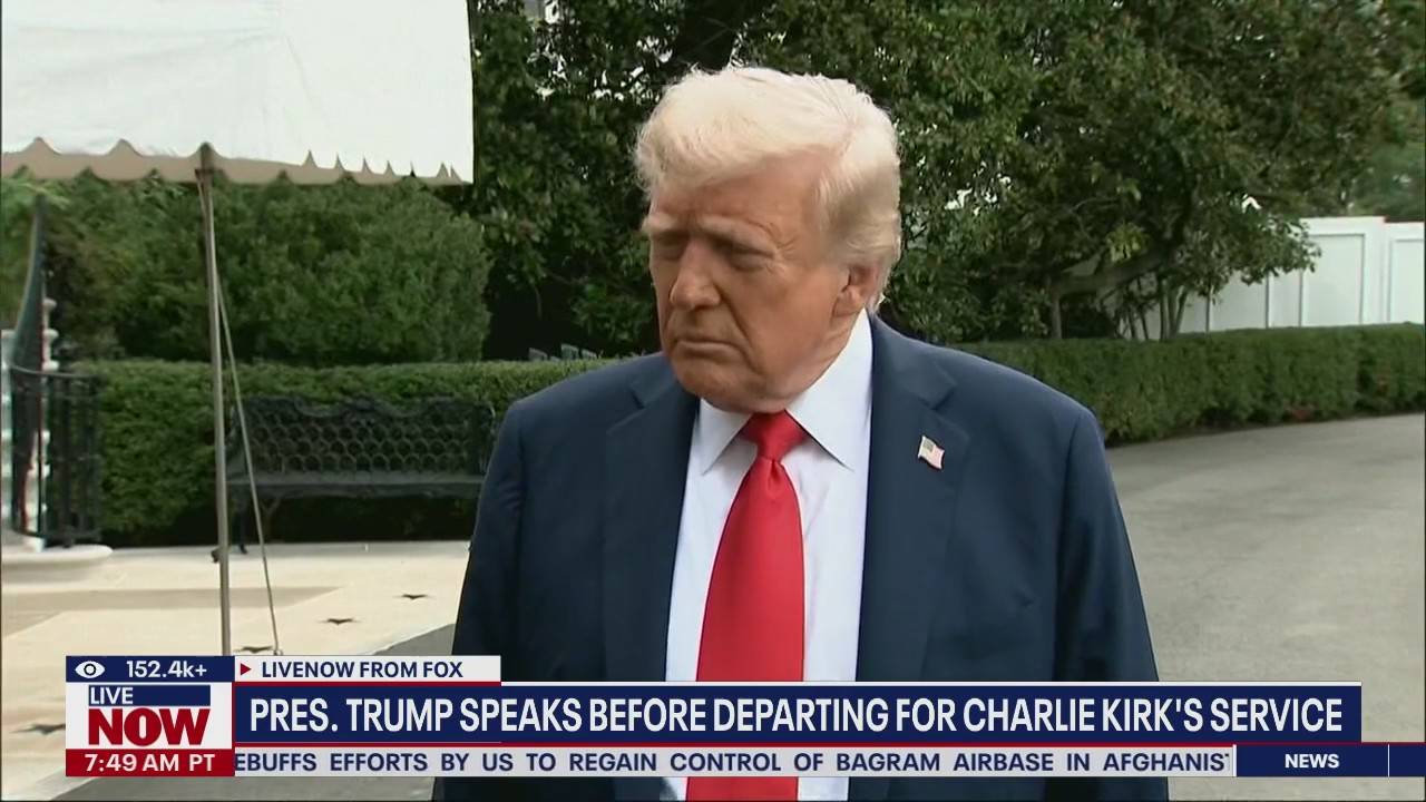 President Trump on Charlie Kirk's legacy