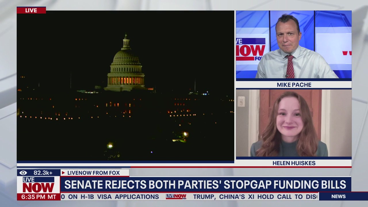 Senate rejects GOP & Democratic funding bills