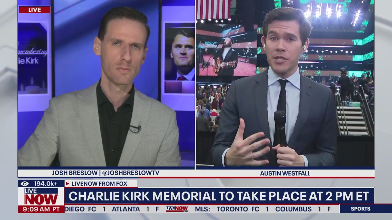 Live report: Charlie Kirk's Funeral