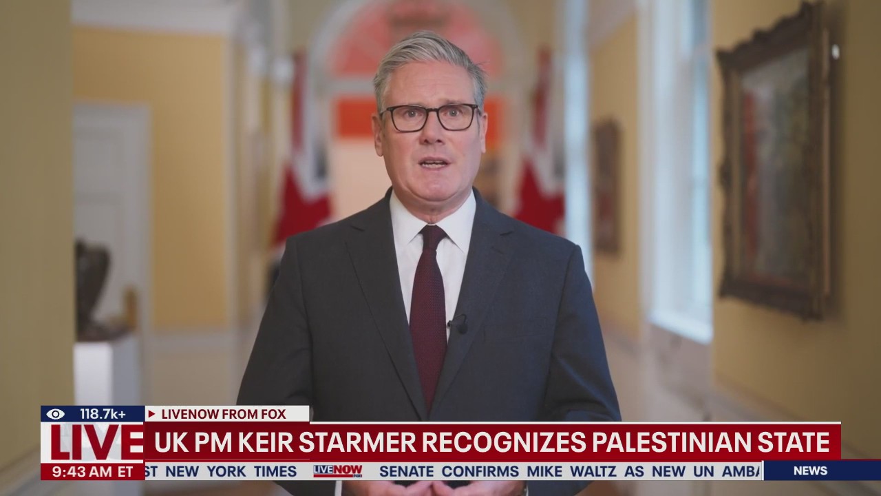 Canada, the U.K. and Australia recognize a Palestinian state