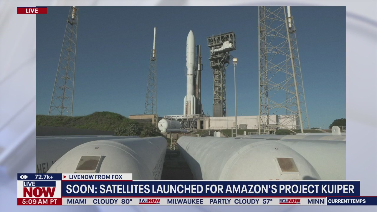 Satellites launched for Amazon's Project Kuiper