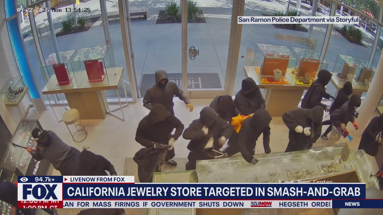 SMASH N' GRAB: watch Bay-area heist in action