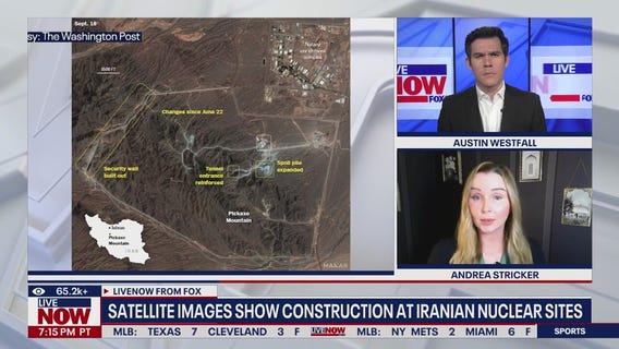 Satellite images show construction at Iran nuclear sites