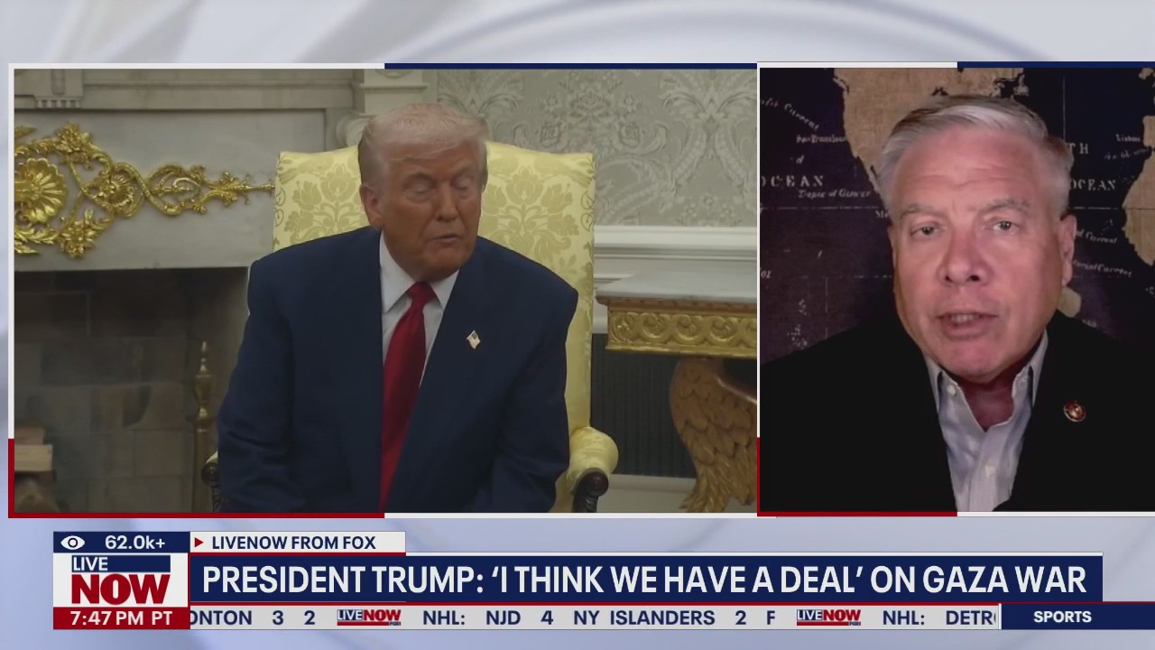 Trump says 'I think we have a deal' on Gaza war