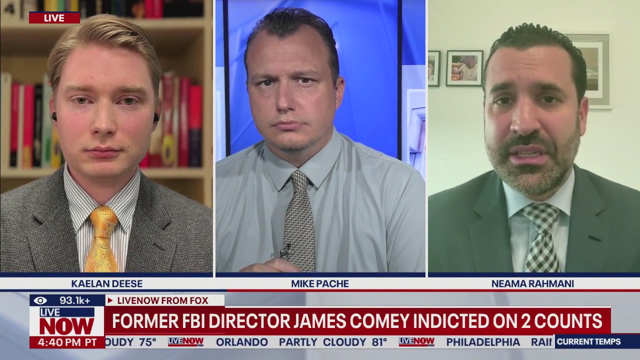 Comey charged with making false statement, obstruction