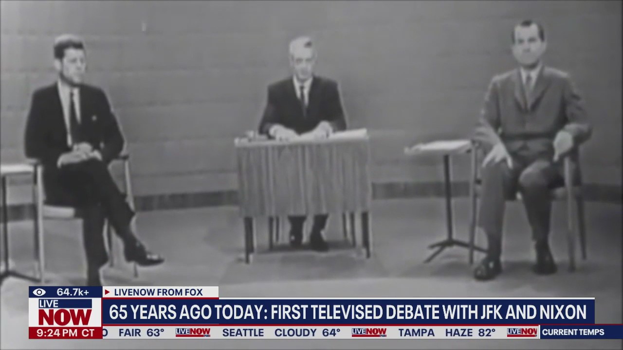 65 years since first televised debate with JFK, Nixon
