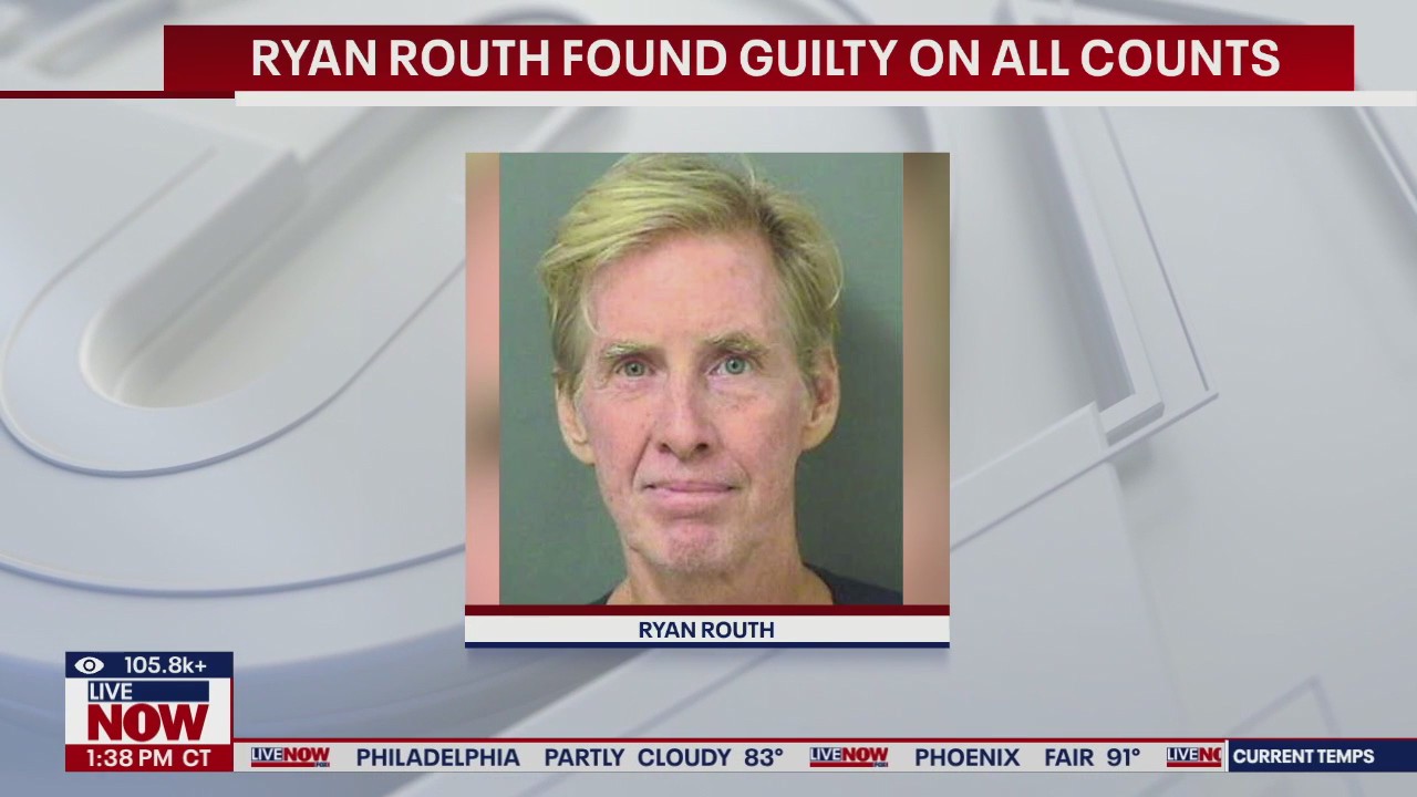 Ryan Routh found guilty on all counts