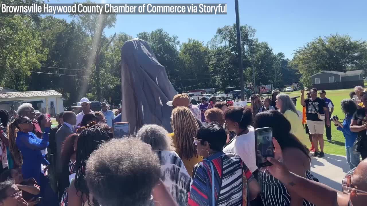 Tina Turner statue unveiled