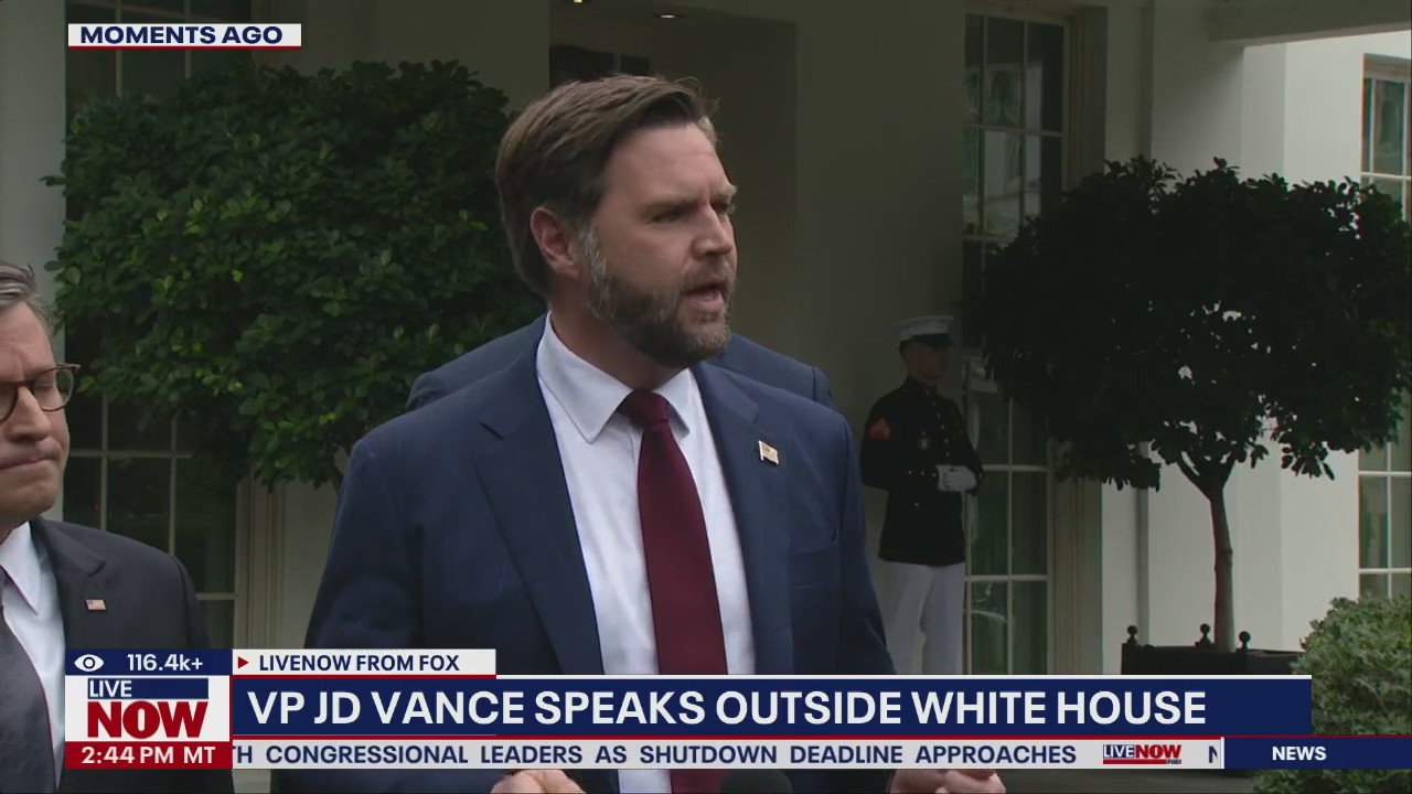 JD Vance fiery comments on government shutdown
