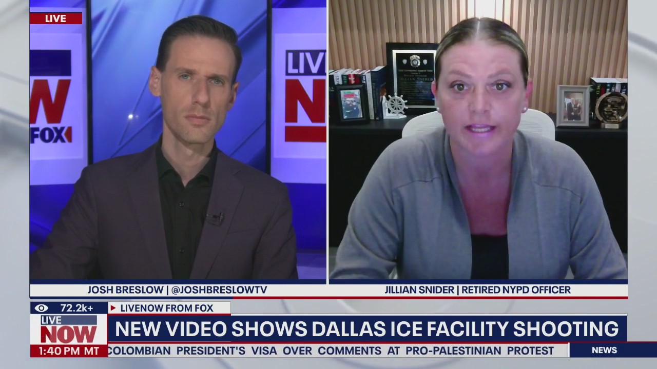 New video shows Dallas ICE facility shooting