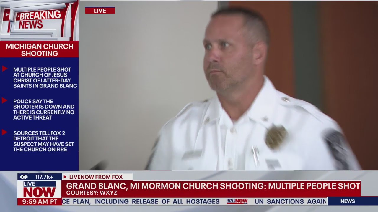 Michigan church shooting: Update from police