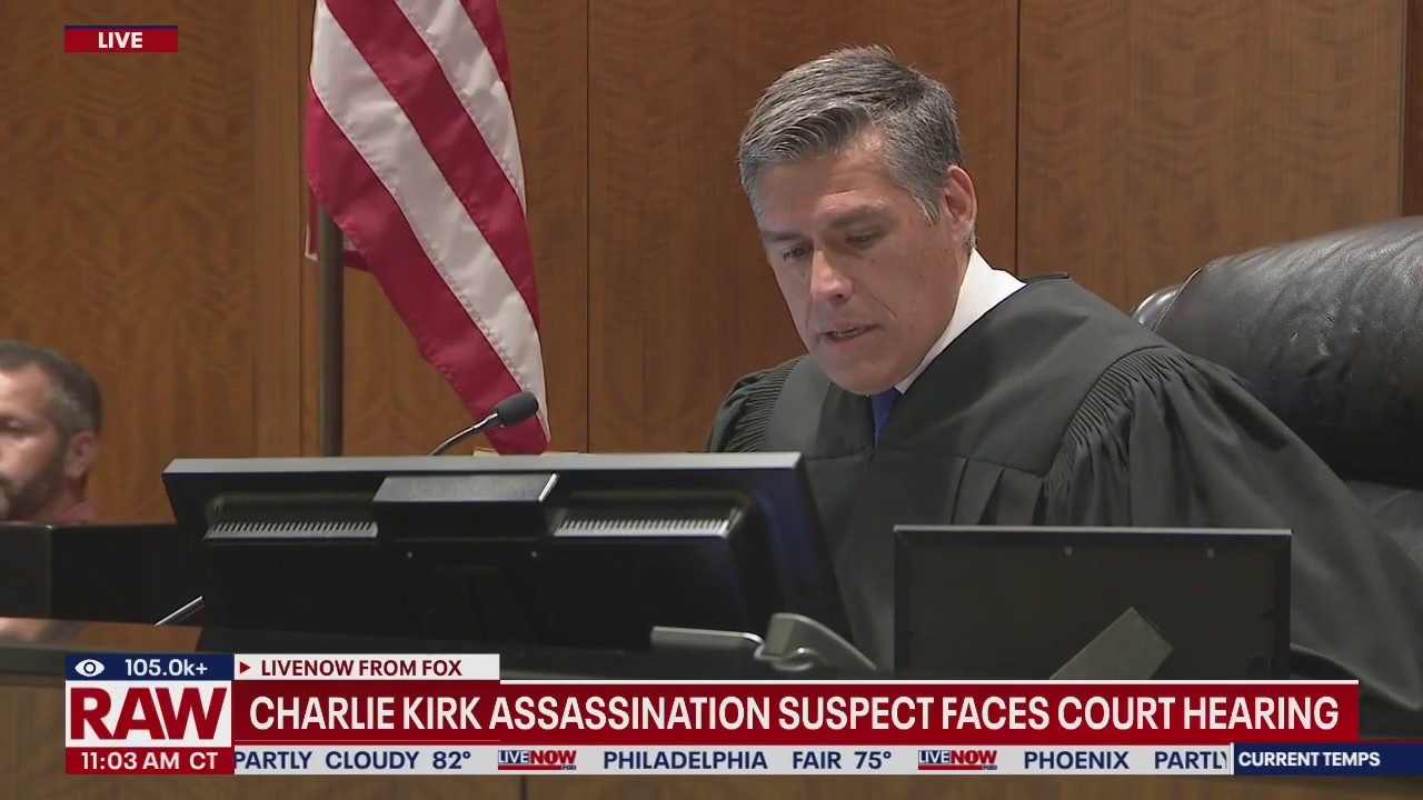 Charlie Kirk assassination suspect faces court