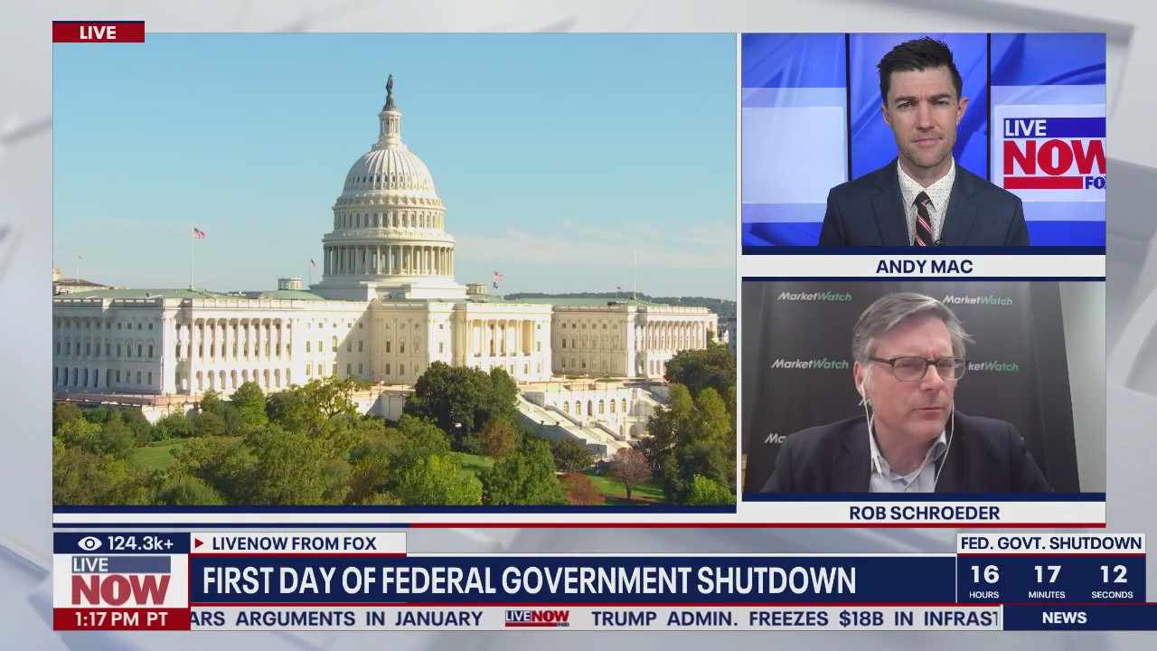 How does a government shutdown affect the economy?