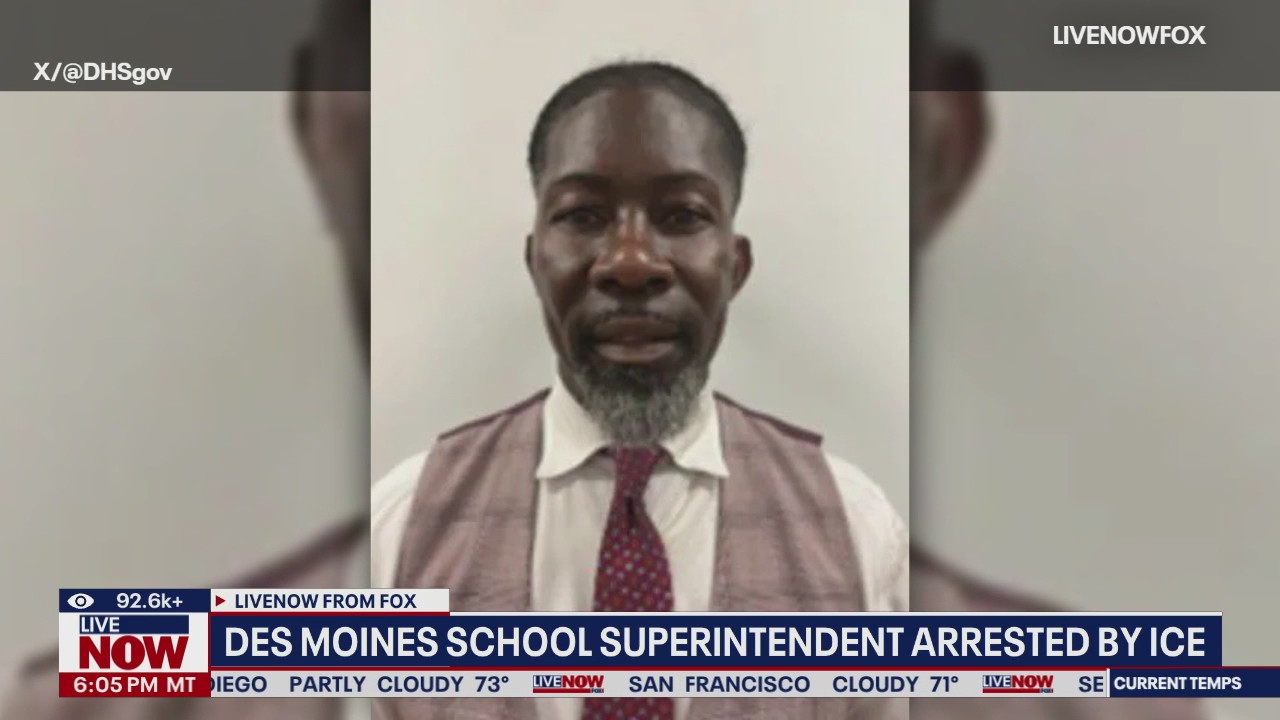 Des Moines superintendent placed on unpaid leave | LiveNOW from FOX