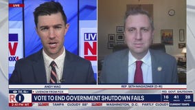 Rep. Magaziner (D-RI) speaks as shutdown continues