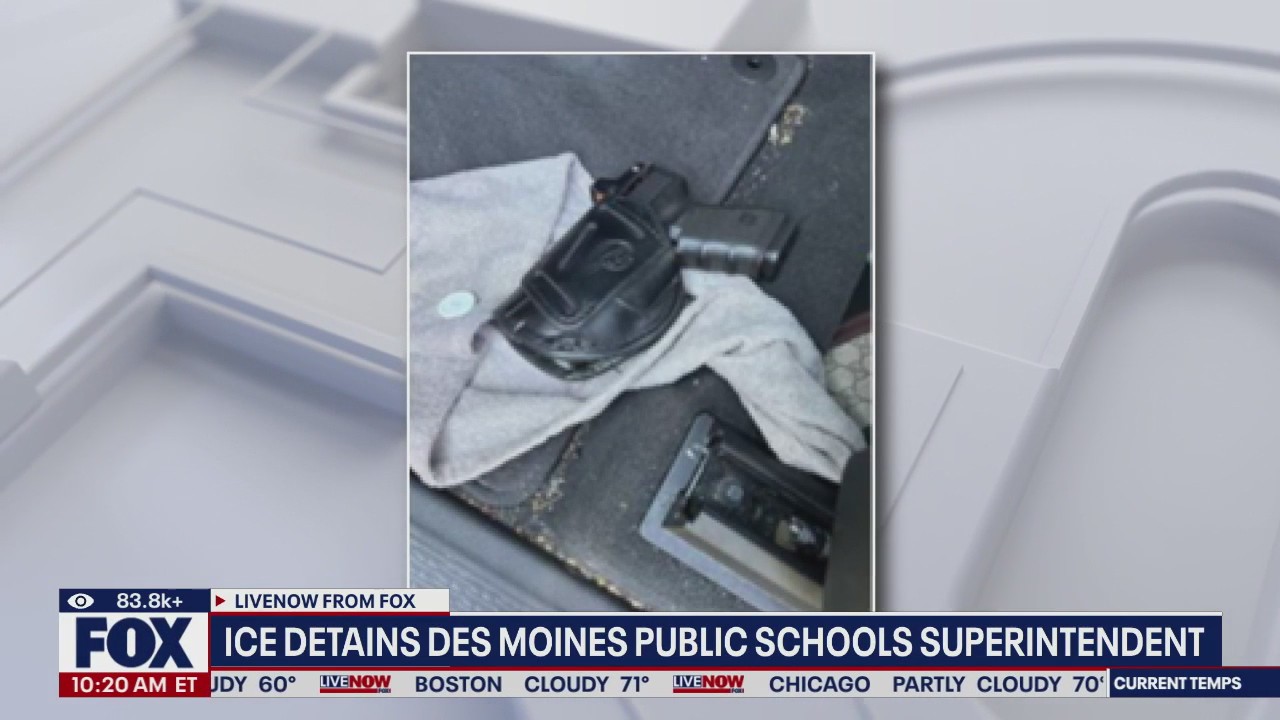 ICE detains Des Moines public schools superintendent | LiveNOW from FOX