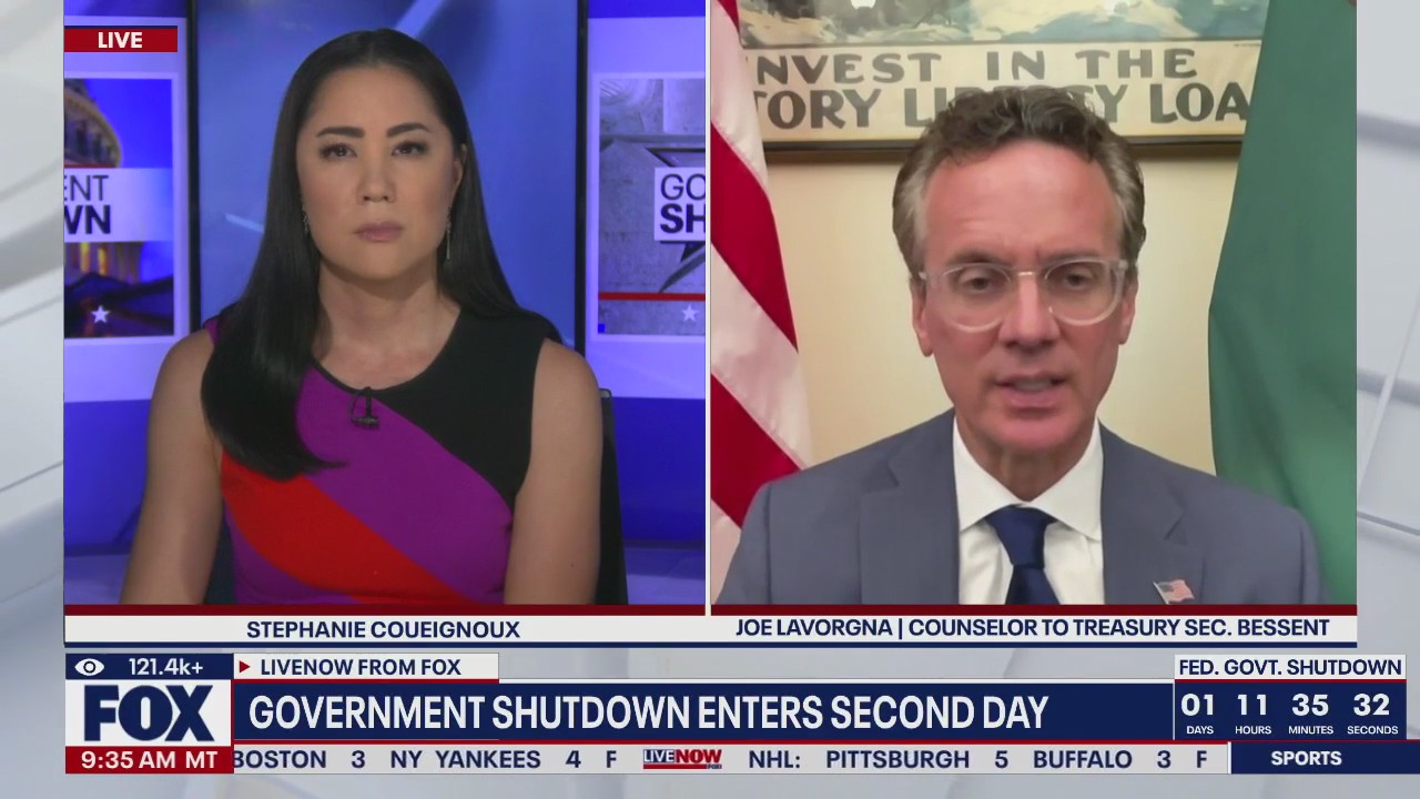Counselor to Sec. Bessent on govt. shutdown