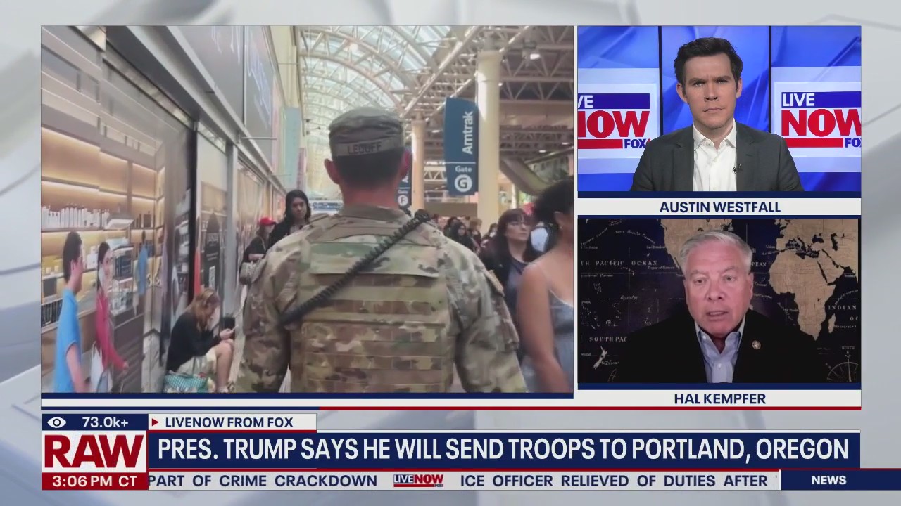 Pres. Trump says he will send troops to Portland, OR