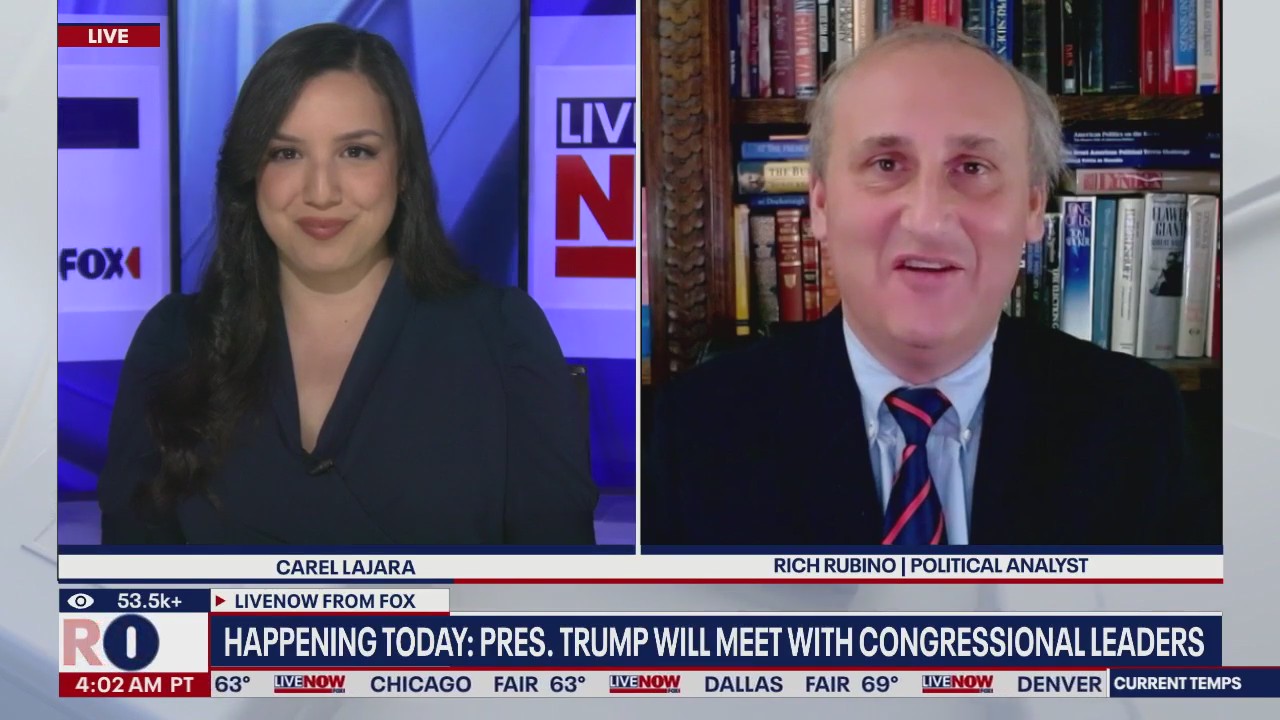 Today: Trump meets with Congressional leaders