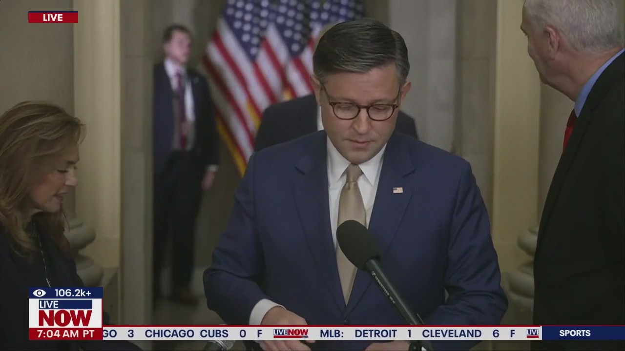 Speaker Johnson & GOP leaders on Shutdown