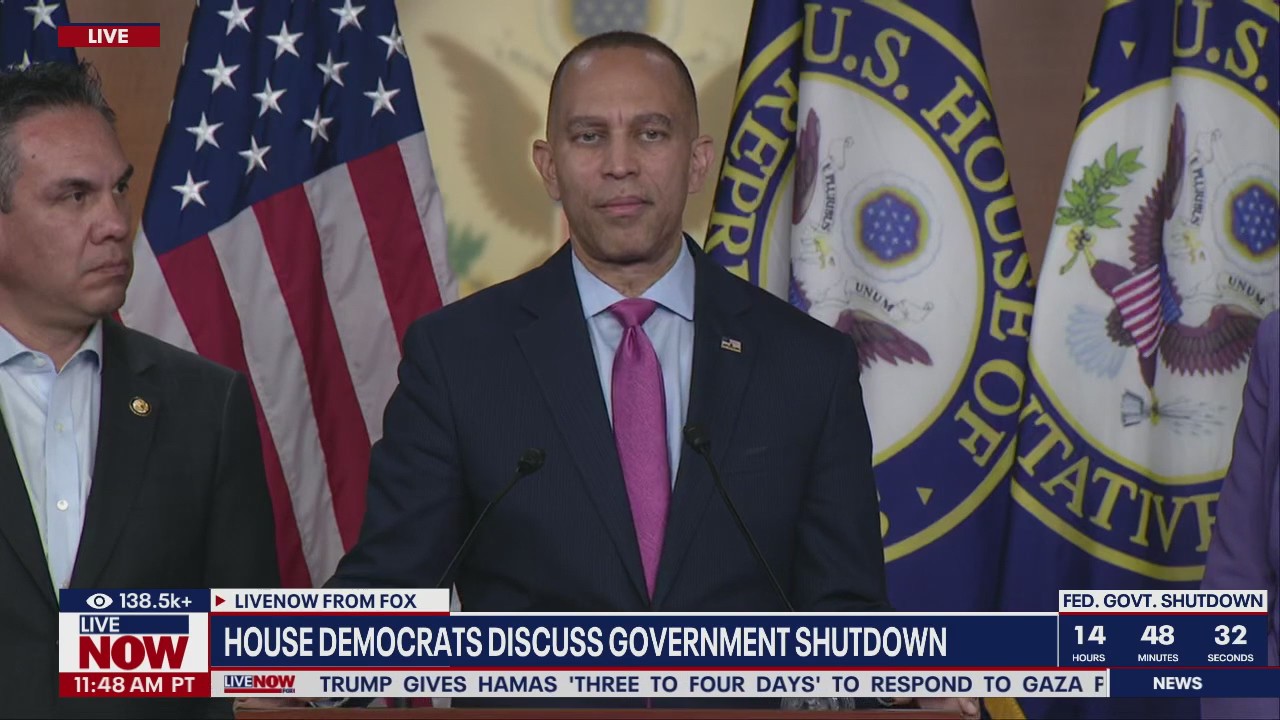 House Democrats discuss government shutdown