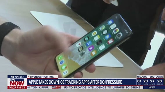 Apple takes down ICE tracking apps after DOJ pressure