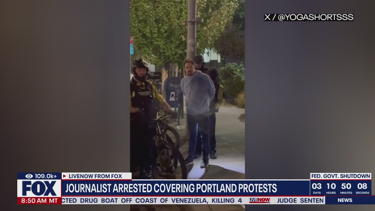 Conservative journalist Nick Sortor arrested