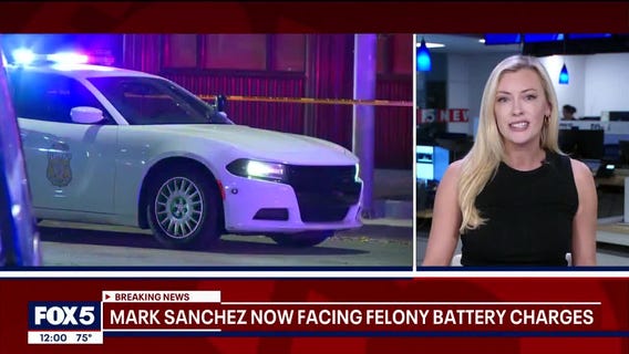 Former NFL quarterback Mark Sanchez faces felony charge in Indianapolis stabbing case