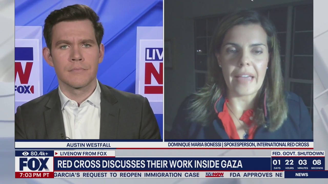 Red Cross continues humanitarian efforts inside Gaza